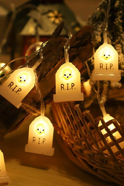 Guirnalda de luces LED adorable para Halloween de 9,84 pies y 20 luces LED