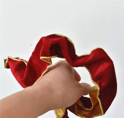 3.3 ft  Premium Red Velvet Wire-Edged Ribbon