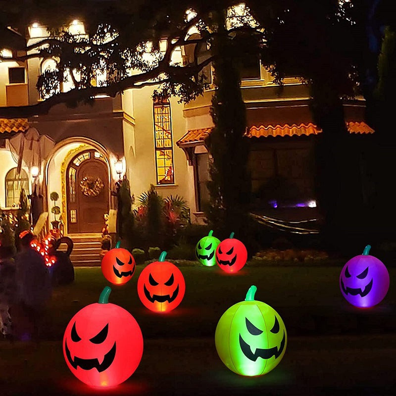 Giant 23.6 inch Halloween Inflatable LED Pumpkin Decoration