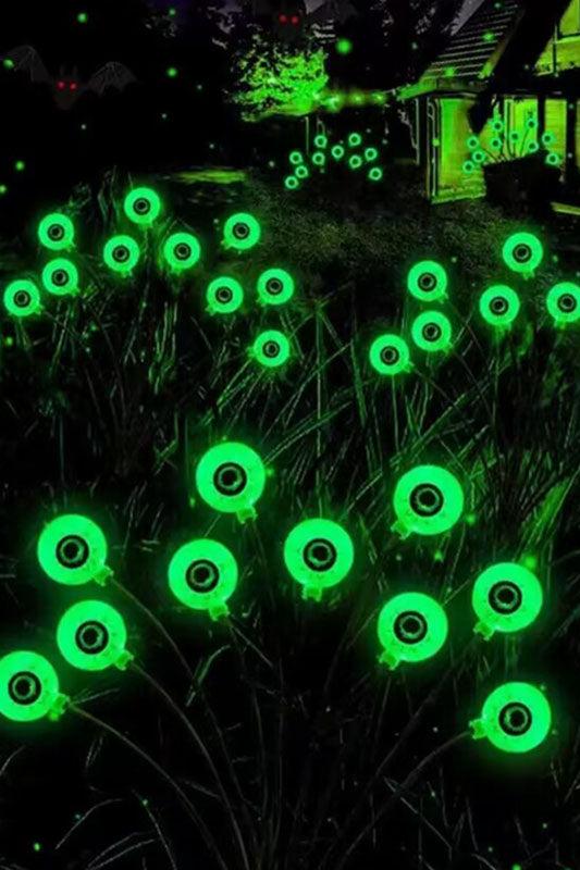 10-in-1 Solar Powered LED Ghost Eye Stake Light