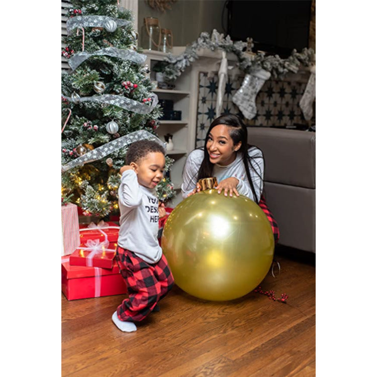 Inflatable Christmas Ornament Ball