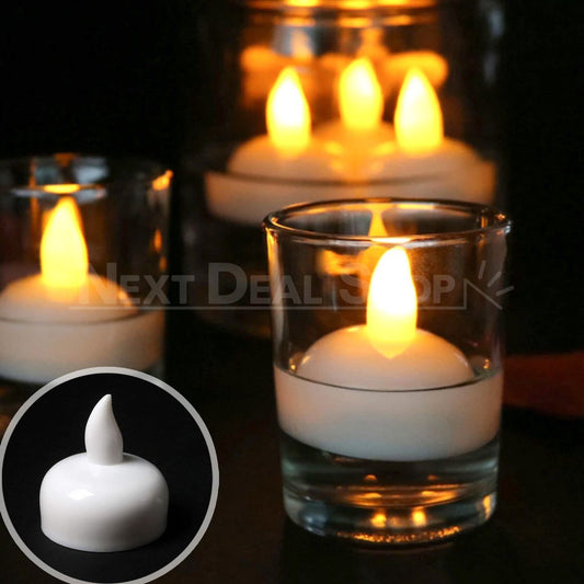 12 PCs Water Activated LED Floating Candle Lights-Next Deal Shop-Next Deal Shop