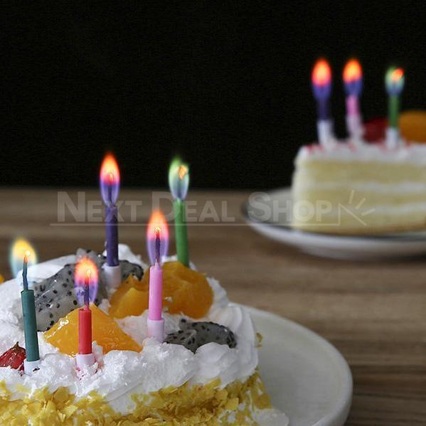 12 Pcs Magic Colored Flame Candles-Next Deal Shop-Next Deal Shop