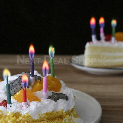 12 Pcs Magic Colored Flame Candles-Next Deal Shop-Next Deal Shop