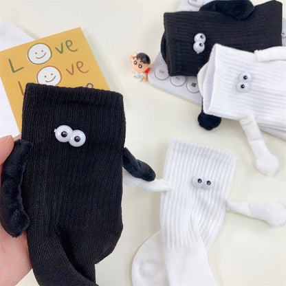 2 Pairs Magnetic Holding Hands Socks-Next Deal Shop-Next Deal Shop