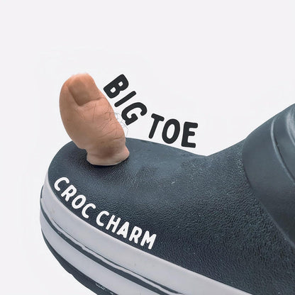 2 Pcs - Big Toe Croc Charm-Next Deal Shop-Next Deal Shop