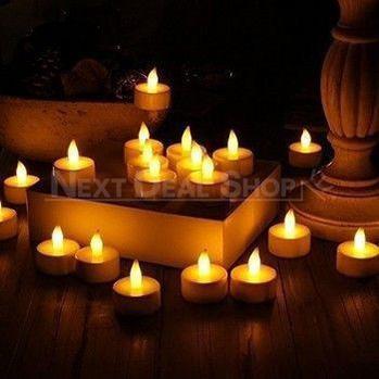 20 Pcs LED DIY Flameless Candle Lights - Perfect for Decorations! (20pc)-Next Deal Shop-Next Deal Shop