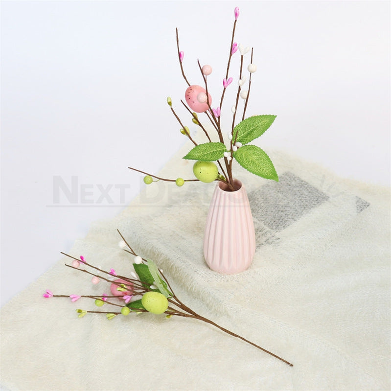 3 Pcs - Easter Egg & Berry Decorative Twigs-Next Deal Shop-Next Deal Shop