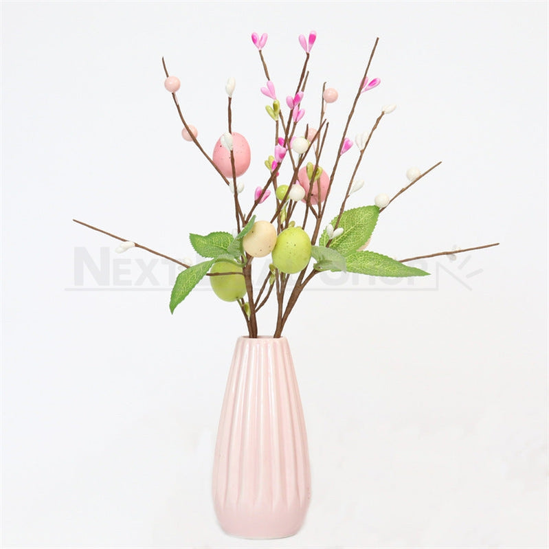 3 Pcs - Easter Egg & Berry Decorative Twigs-Next Deal Shop-Next Deal Shop