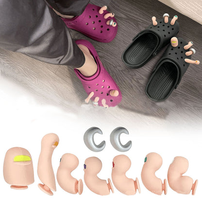 3D Toe Croc Charms Set-Next Deal Shop-Next Deal Shop