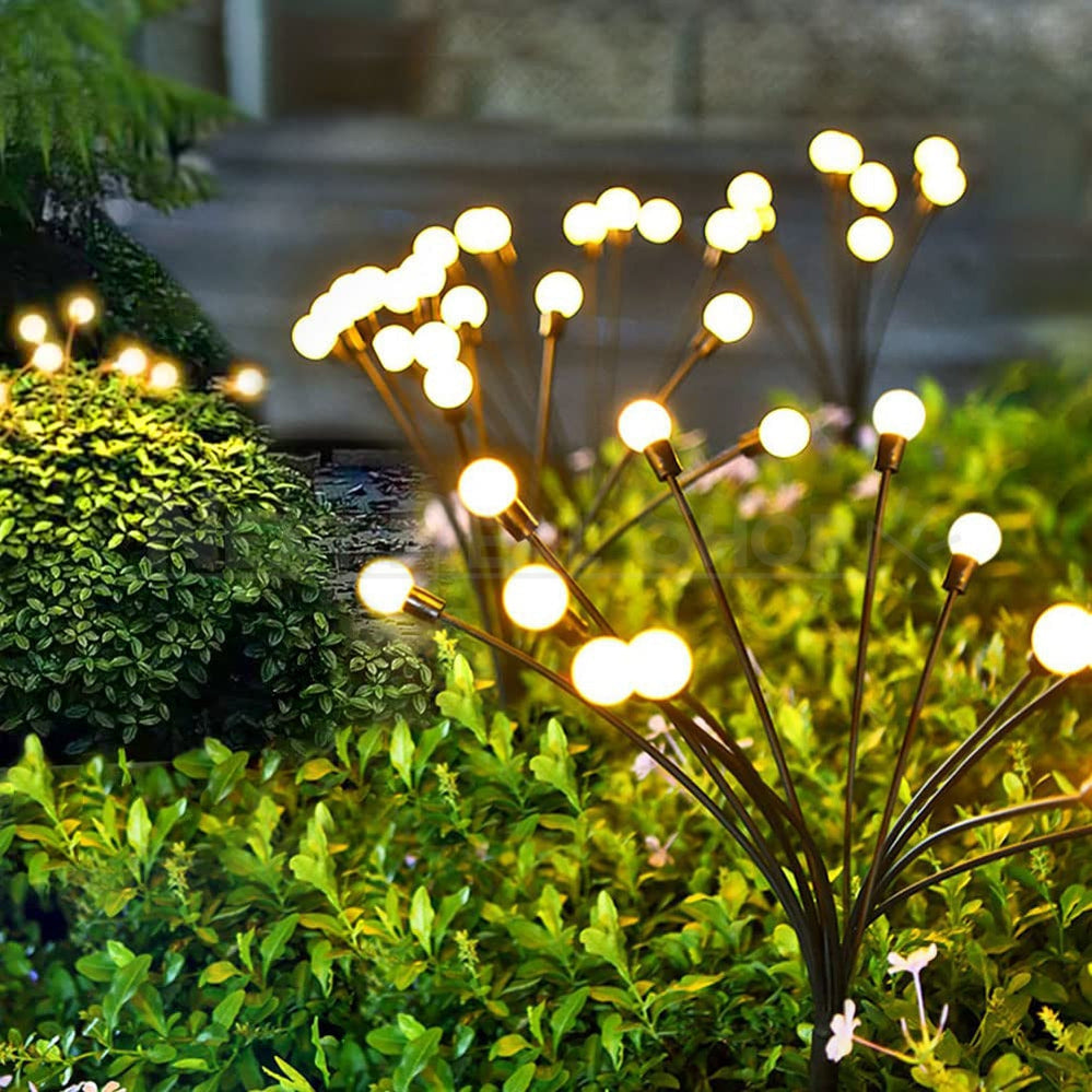 4 Pcs - Solar Powered LED Firefly Stake Light-Next Deal Shop-Next Deal Shop