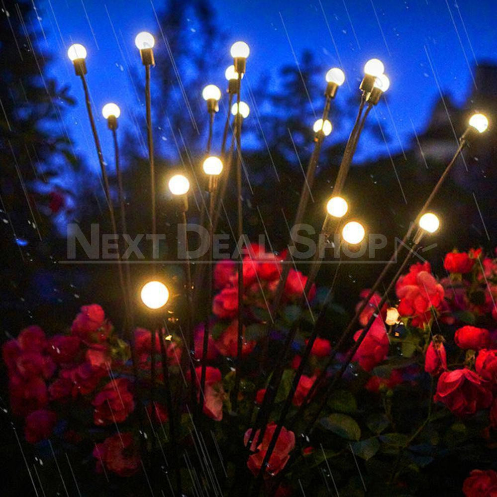 4 Pcs - Solar Powered LED Firefly Stake Light-Next Deal Shop-Next Deal Shop