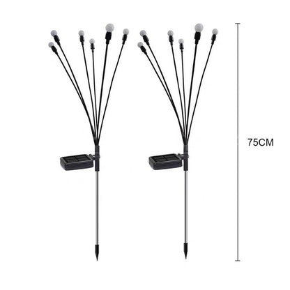 4 Pcs - Solar Powered LED Firefly Stake Light-Next Deal Shop-Next Deal Shop