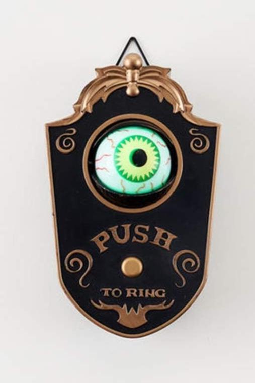 Halloween Light Up Eyeball Doorbell - Prank Your Guests!