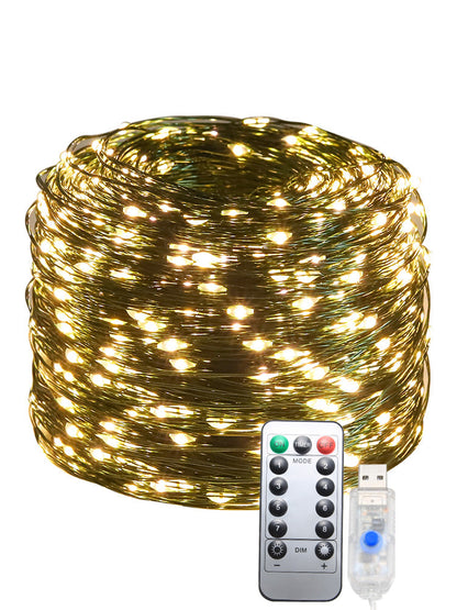 65.6 ft Christmas Copper Wire Starry String light-Next Deal Shop-Next Deal Shop