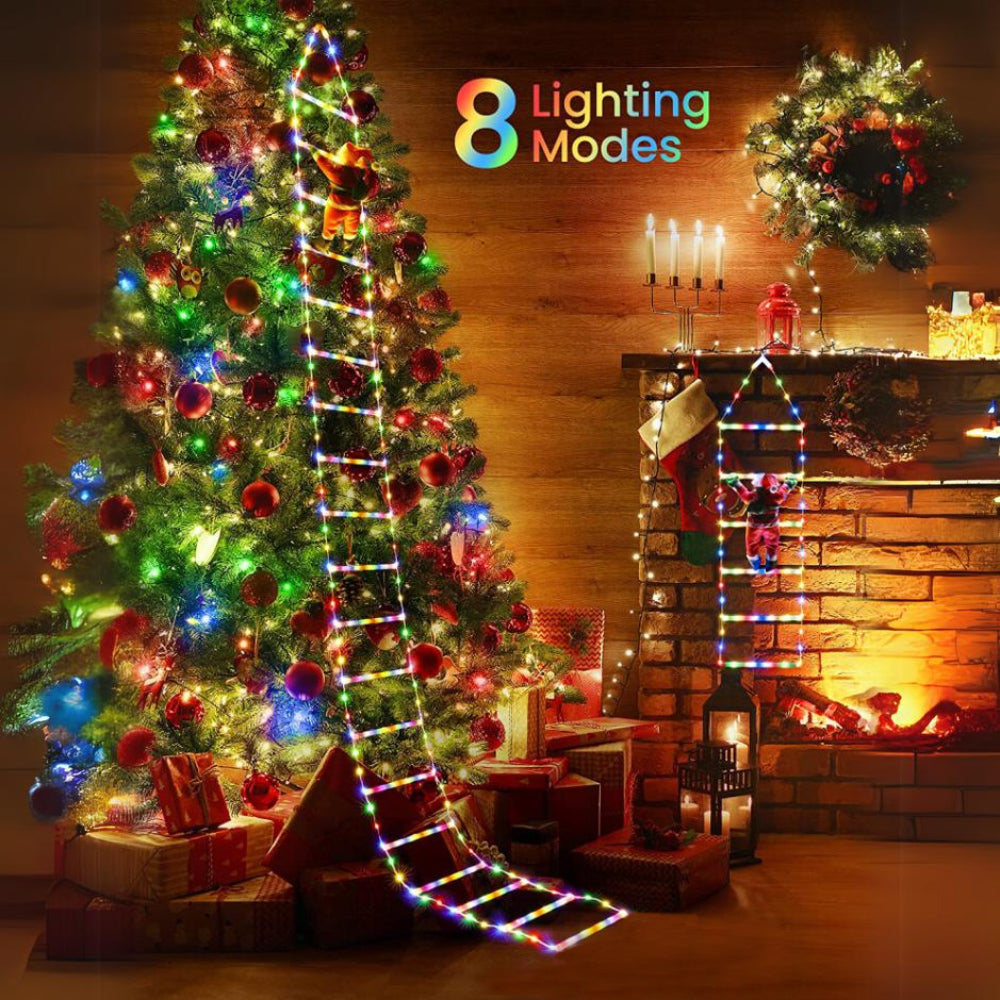 Christmas Decorative Ladder Light