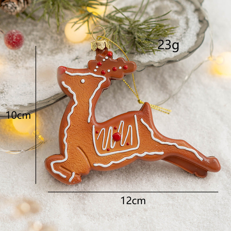 Christmas Gingerbread Hanging Ornament-Next Deal Shop-Reindeer-Next Deal Shop