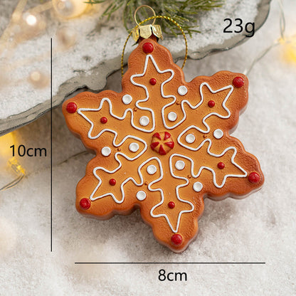 Christmas Gingerbread Hanging Ornament-Next Deal Shop-Snowflake-Next Deal Shop