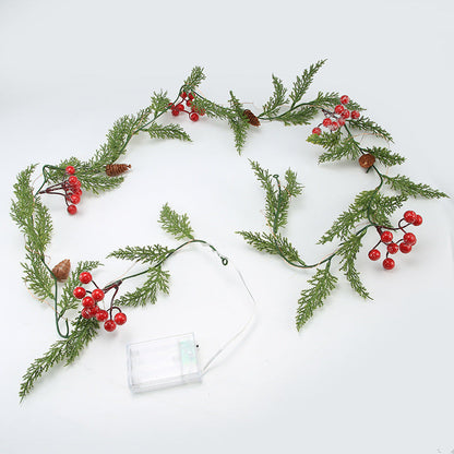 Christmas Pine Needle Garland Light-Next Deal Shop-Next Deal Shop