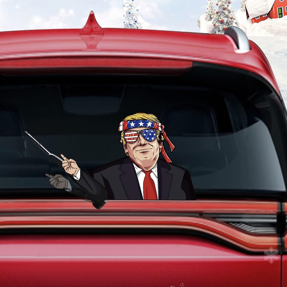 Funny Car Rear Windshield Wiper Decoration