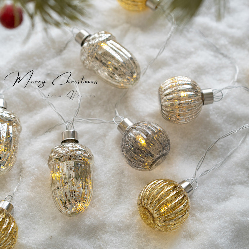 Festive Glass Ornament String Light-Next Deal Shop-Next Deal Shop