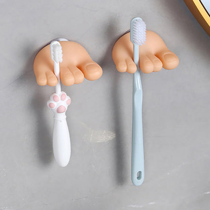 Funny Toe Toothbrush Holder-Next Deal Shop-Next Deal Shop