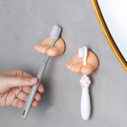 Funny Toe Toothbrush Holder-Next Deal Shop-Next Deal Shop