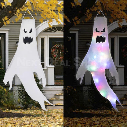 Giant 47" LED Ghost Windsock Hanging Decor-Next Deal Shop-Next Deal Shop