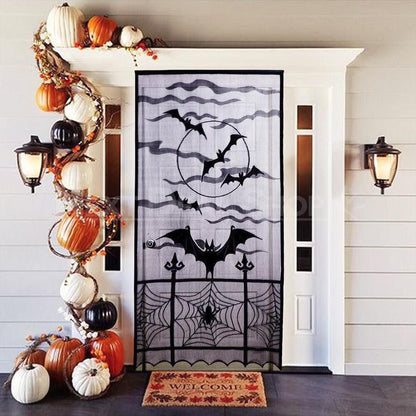 Halloween Themed Lace Curtain Decoration-Next Deal Shop-Next Deal Shop