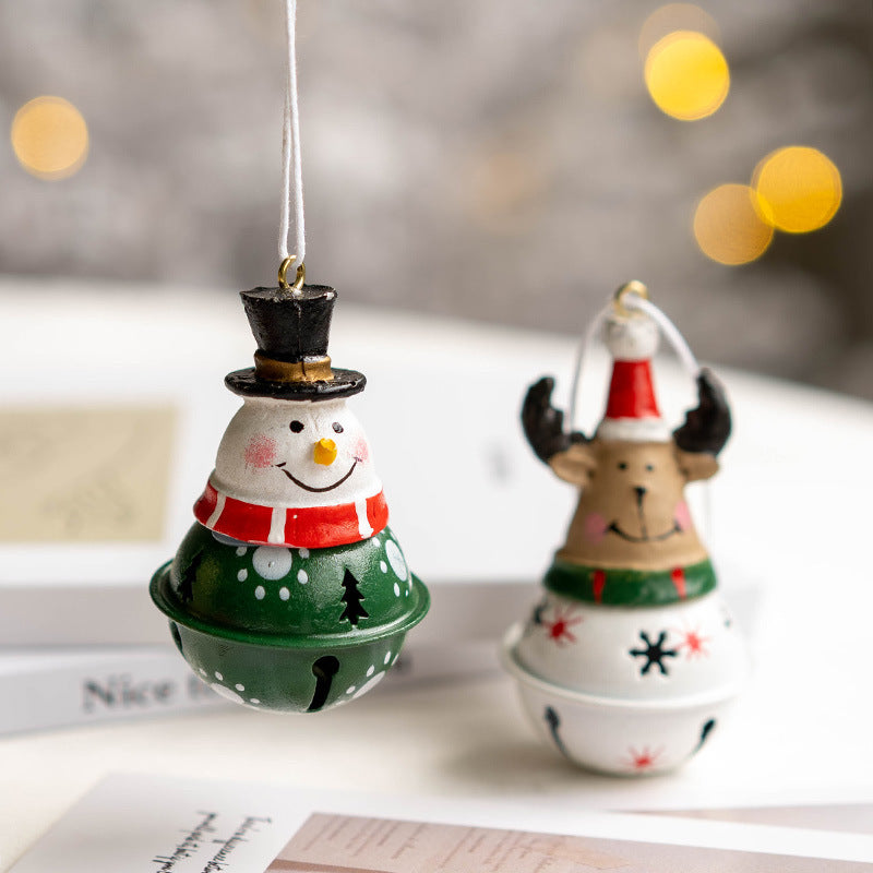 Hand Painted Christmas Bell Ornament-Next Deal Shop-Next Deal Shop