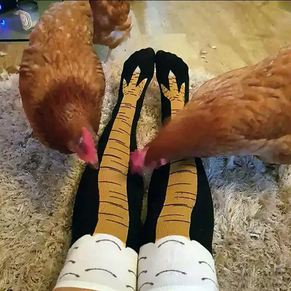 Knee High Funny Chicken Leg Socks-Next Deal Shop-Next Deal Shop