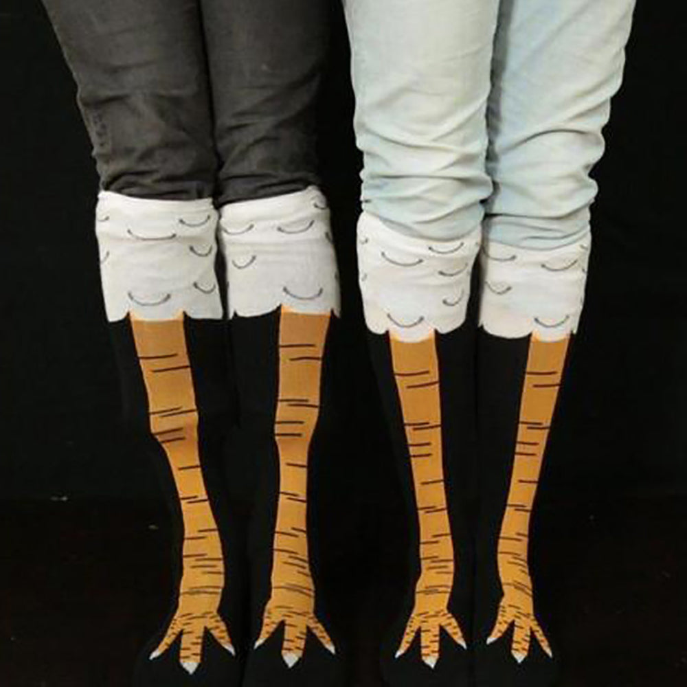 Knee High Funny Chicken Leg Socks-Next Deal Shop-Next Deal Shop