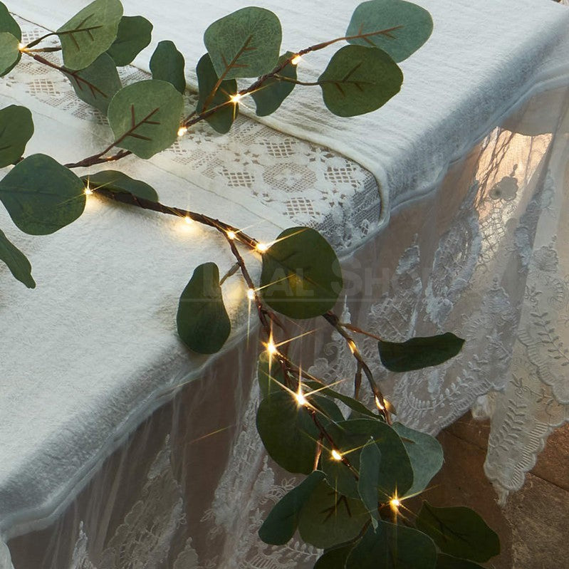 LED Eucalyptus Garland Fairy Lights-Next Deal Shop-Next Deal Shop