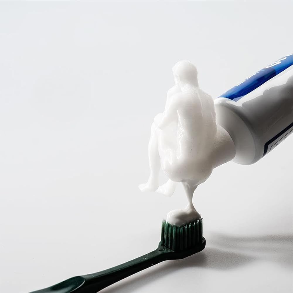 Pooping Thinker Toothpaste Topper-Next Deal Shop-Next Deal Shop