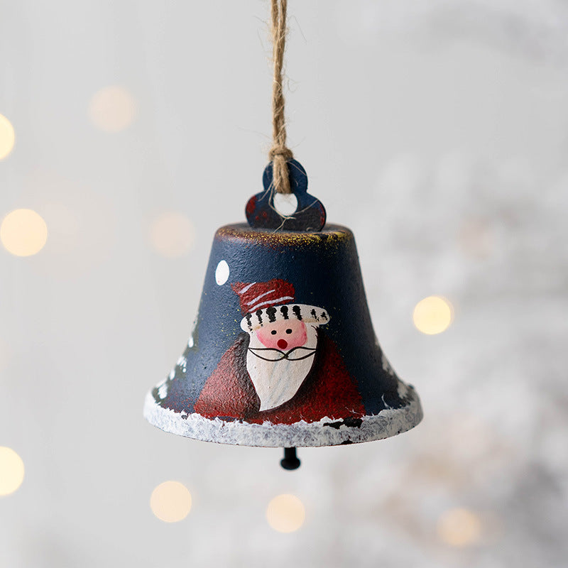 Rustic Christmas Hanging Bell-Next Deal Shop-Santa-Next Deal Shop