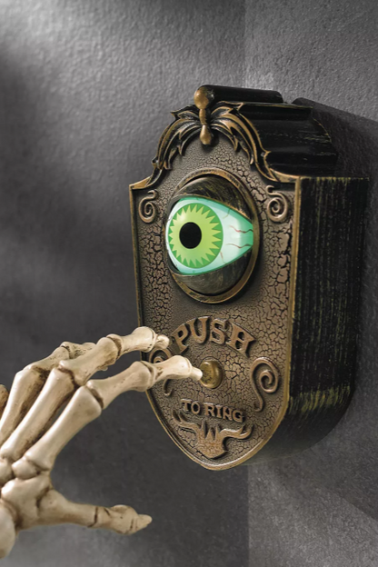 Halloween Light Up Eyeball Doorbell - Prank Your Guests!