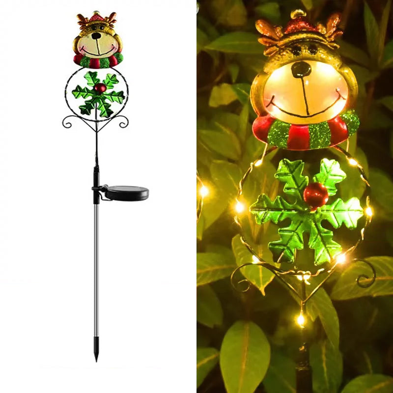 Solar Powered Christmas Garden Stake Light-Next Deal Shop-Reindeer-Next Deal Shop