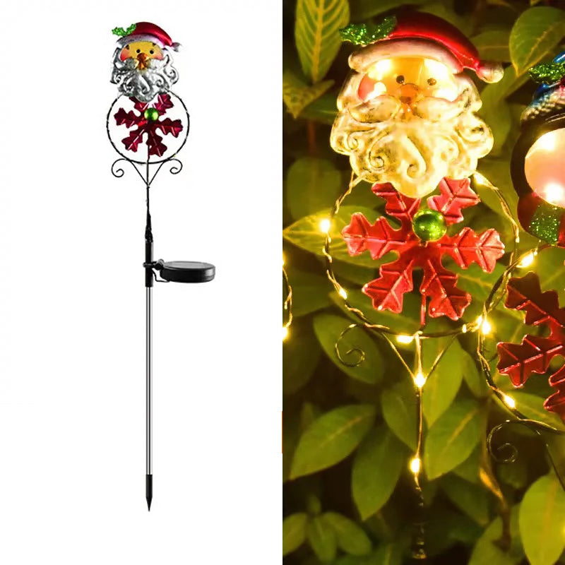 Solar Powered Christmas Garden Stake Light-Next Deal Shop-Santa Claus-Next Deal Shop