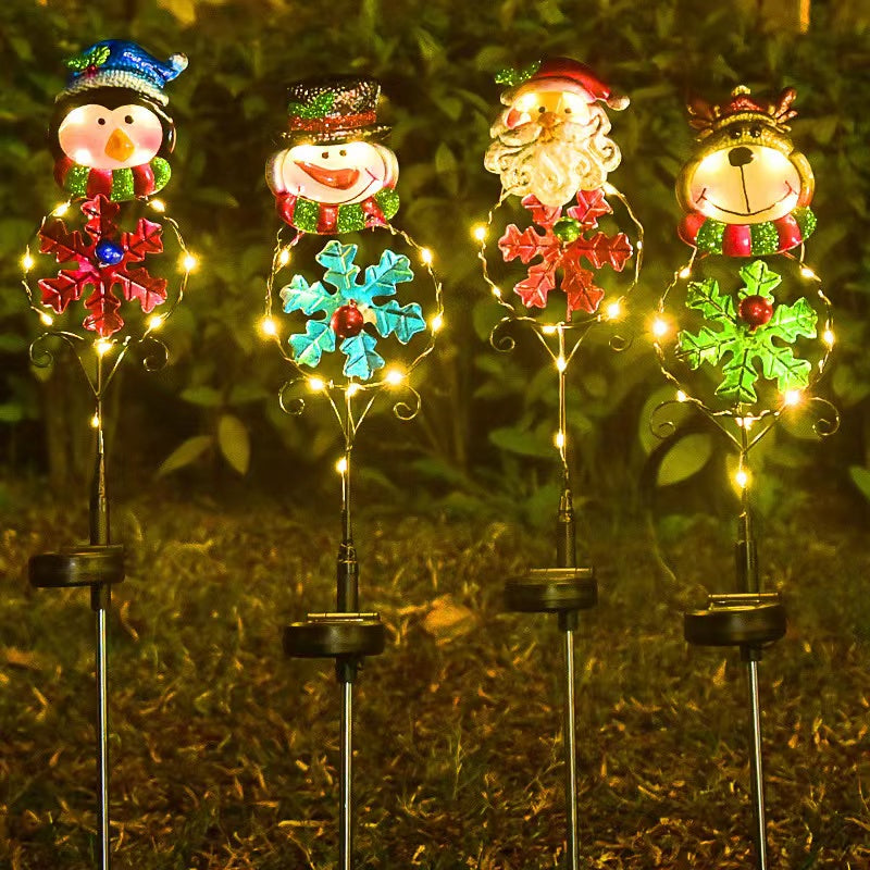 Solar Powered Christmas Garden Stake Light-Next Deal Shop-Next Deal Shop