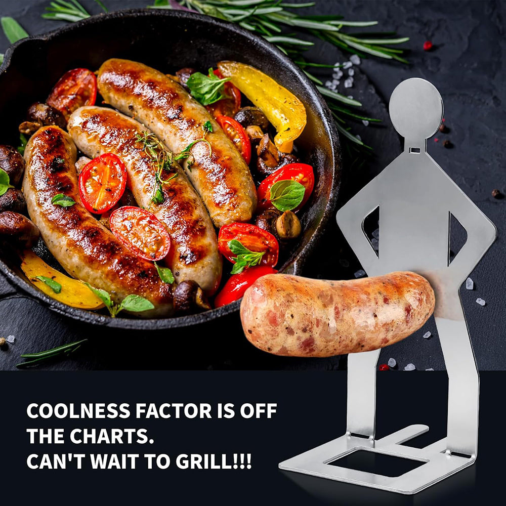 Stainless Steel BBQ Sausage Holder-Next Deal Shop-Next Deal Shop