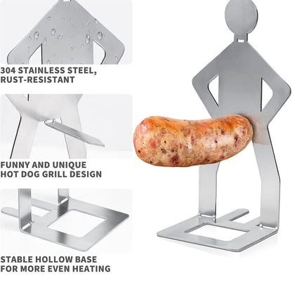 Stainless Steel BBQ Sausage Holder-Next Deal Shop-Next Deal Shop