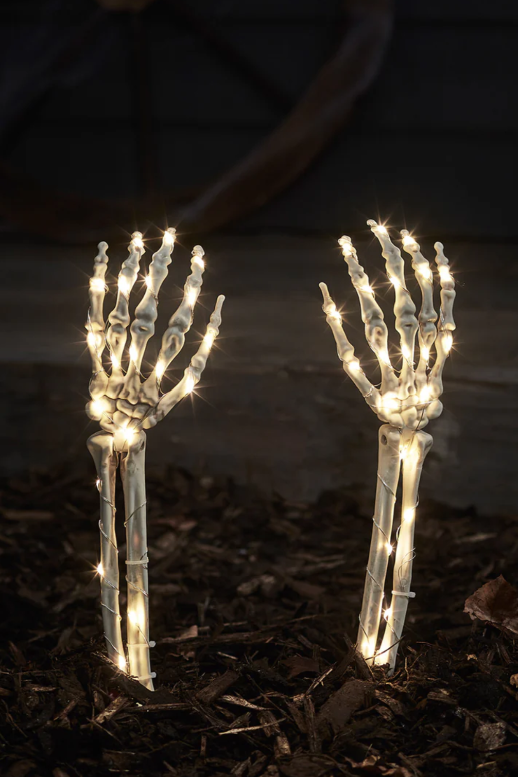 Halloween Skeleton Hand Stake Light